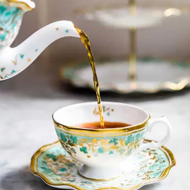 Fortnum's Cloverleaf Teacup & Saucer