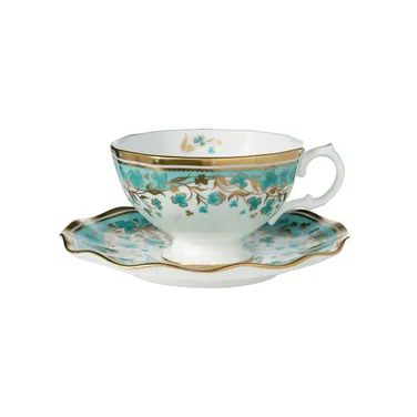 Fortnum's Cloverleaf Teacup & Saucer