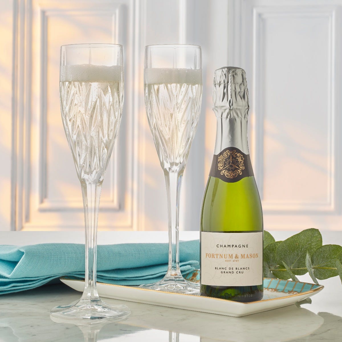 Fortnum s Blanc de Blancs Quarter Bottle NV Hostomme 20cl