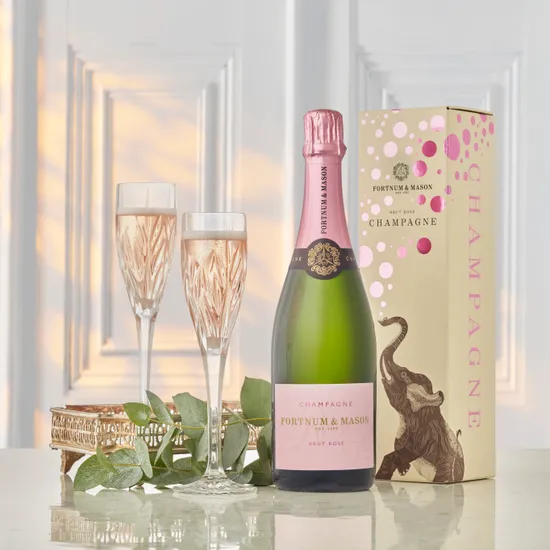 Fortnum's Brut Rosé Champagne in Gift Box, Maison Bonnet, 75cl product image
