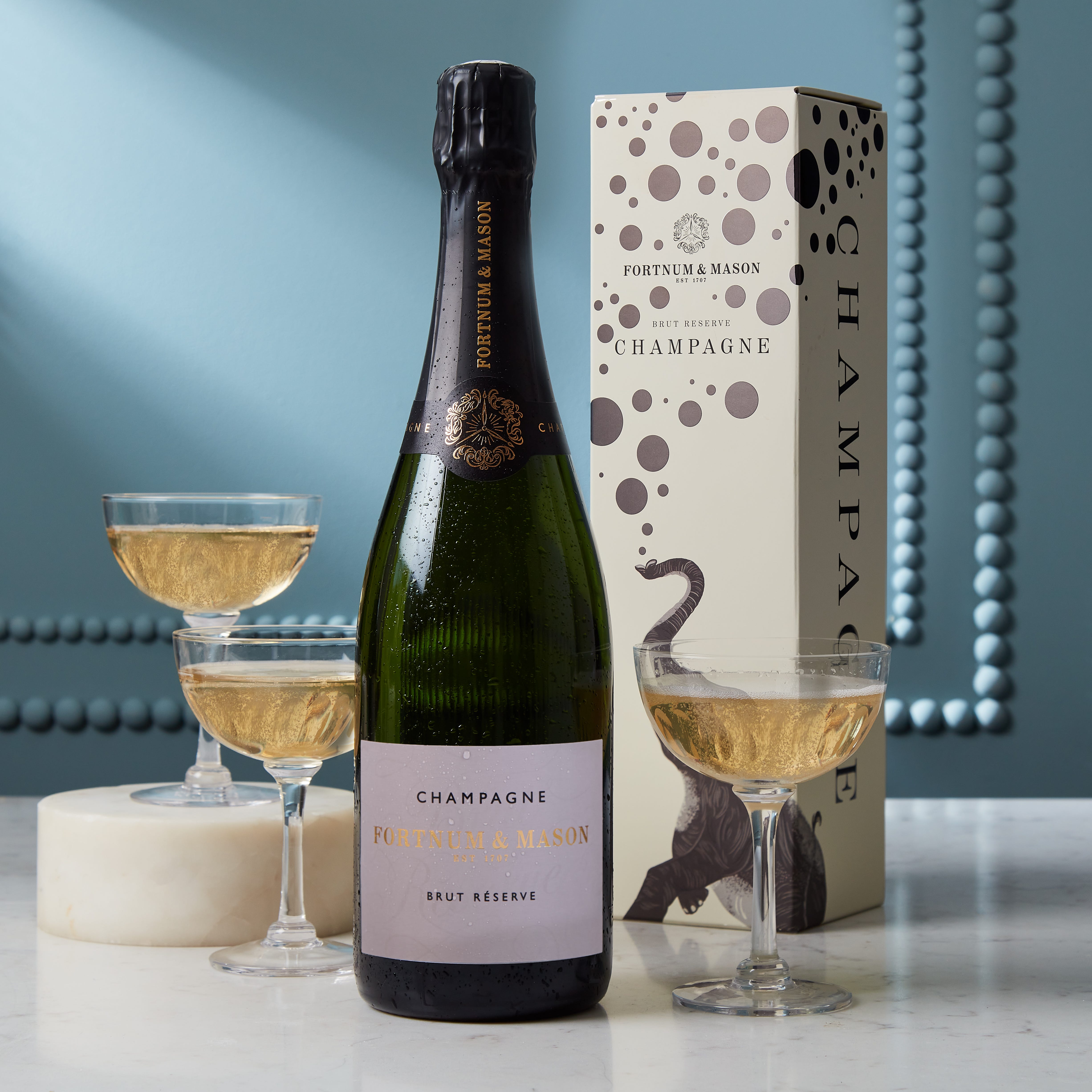 Brut Réserve White Champagne Gift Box, Louis Roederer, 75cl, Wine, Fortnum & Mason