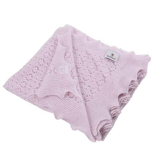 Pink baby shawl best sale