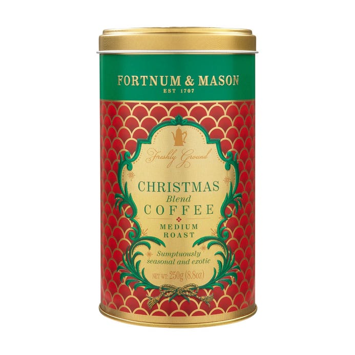 Christmas Blend Ground Coffee Tin, 250g