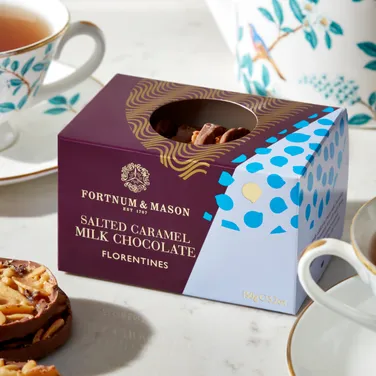 Salted Caramel Milk Chocolate Florentines, 150g