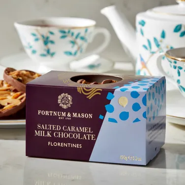 Salted Caramel Milk Chocolate Florentines, 150g
