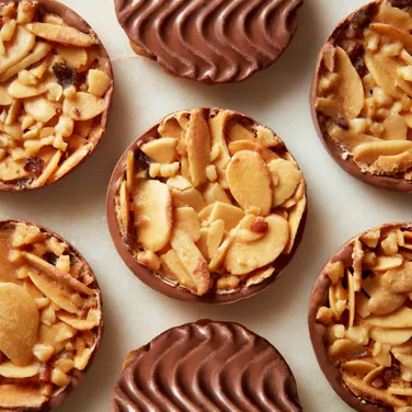 Salted Caramel Milk Chocolate Florentines, 150g
