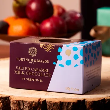 Salted Caramel Milk Chocolate Florentines, 150g