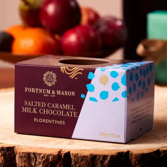 Salted Caramel Milk Chocolate Florentines, 150g product image