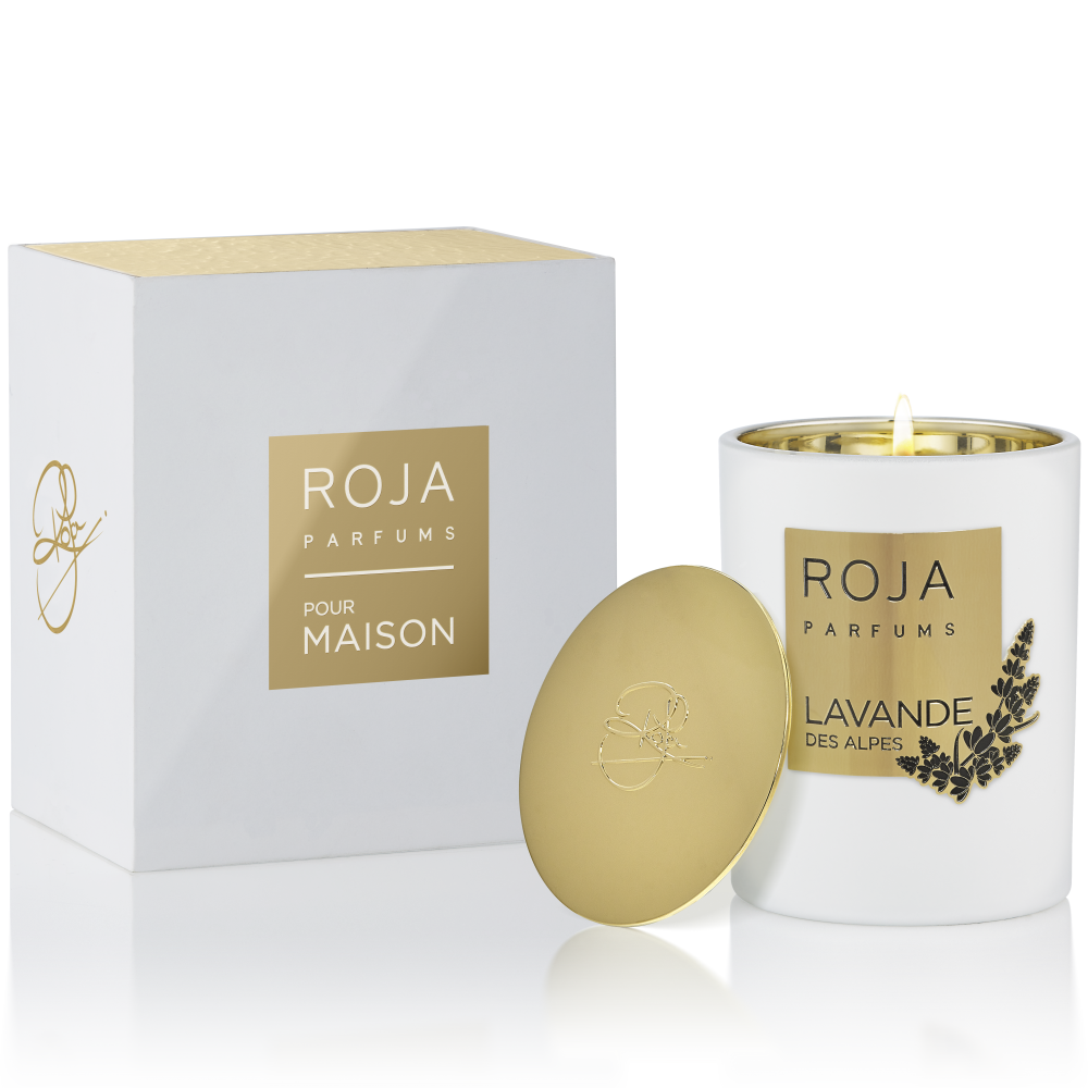 超特価激安 Roja 300g Candle, Alpes Des Lavande Parfums アロマグッズ