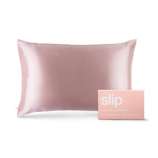 Slip® Queen Silk Pillowcase, Pink product image