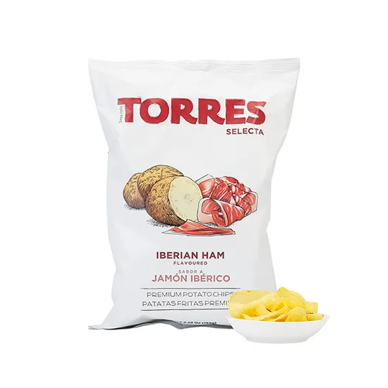 Torres Jamon Iberico Crisps, 125g product image