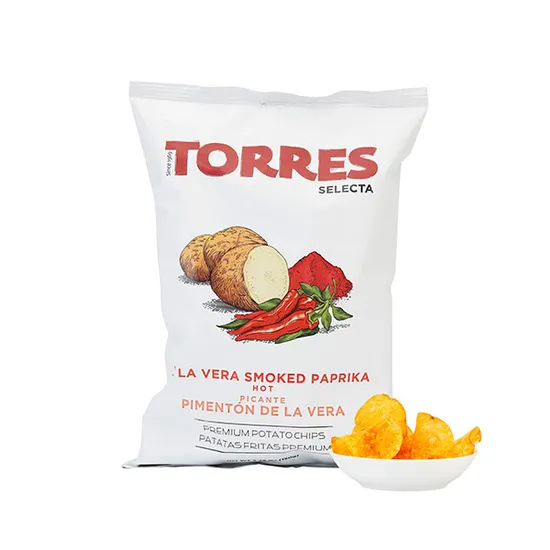 Torres Paprika Crisps, Vegan, 125g product image