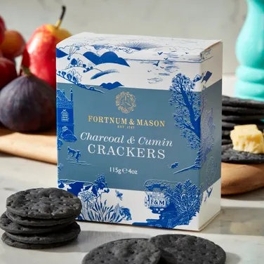 Charcoal & Cumin Crackers, 115g
