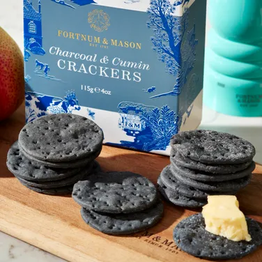 Charcoal & Cumin Crackers, 115g