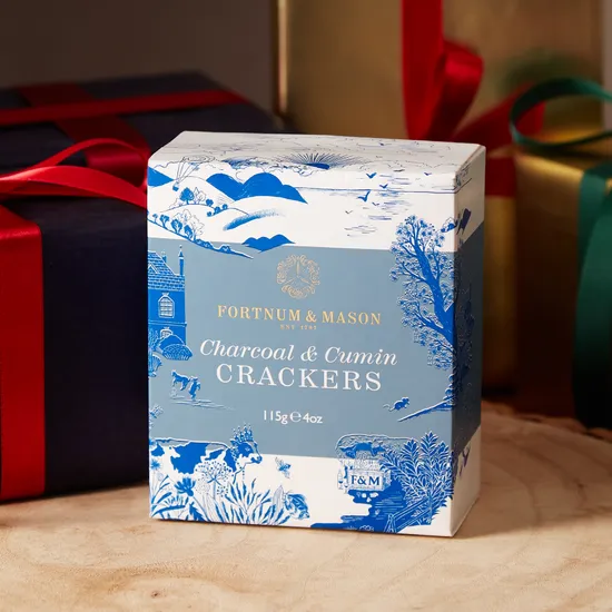 Charcoal & Cumin Crackers, 115g product image