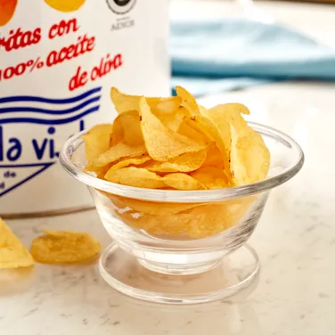 Bonilla a La Vista Patatas Fritas Crisp Tin, Vegan, 500g