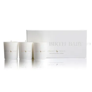 Cradle & Tonic Motherhood Aromatherapy Candle Gift Set