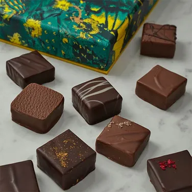 Chocolate Pralines & Ganache Selection Box, 320g