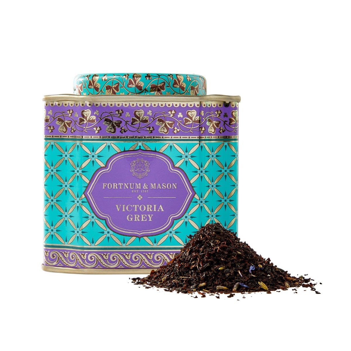 男女兼用 Leaf Loose Grey, Victoria Decorative 125g Caddy, 茶