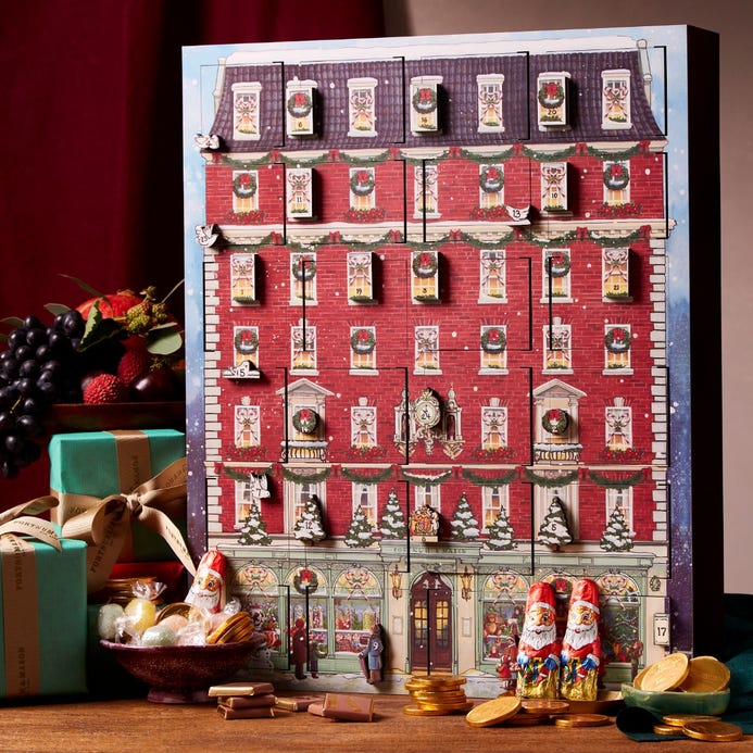 Fortnum's Filled Wooden House Advent Calendar