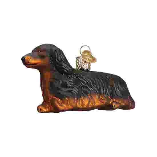 Long-Haired Dachshund Christmas Decoration product image