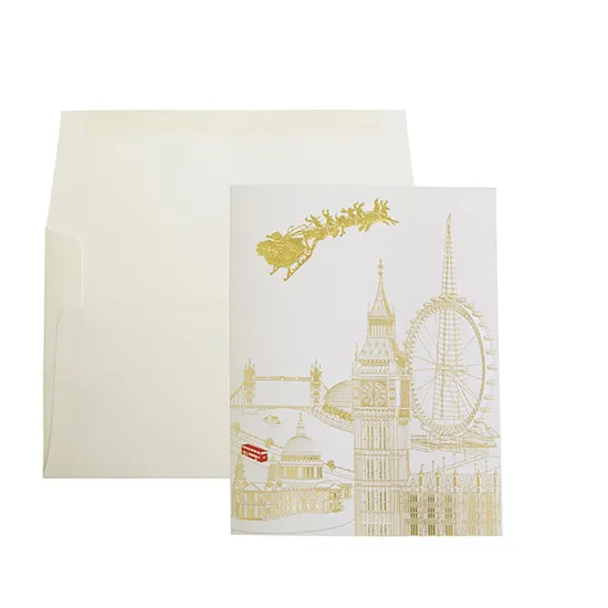 Paula Skene London Skyline Christmas Cards, Box of 8 product image