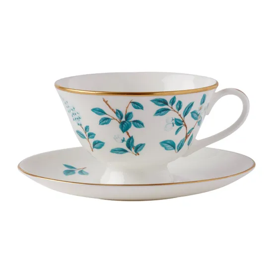 Fortnum's Camellia White Teacup & Saucer product image