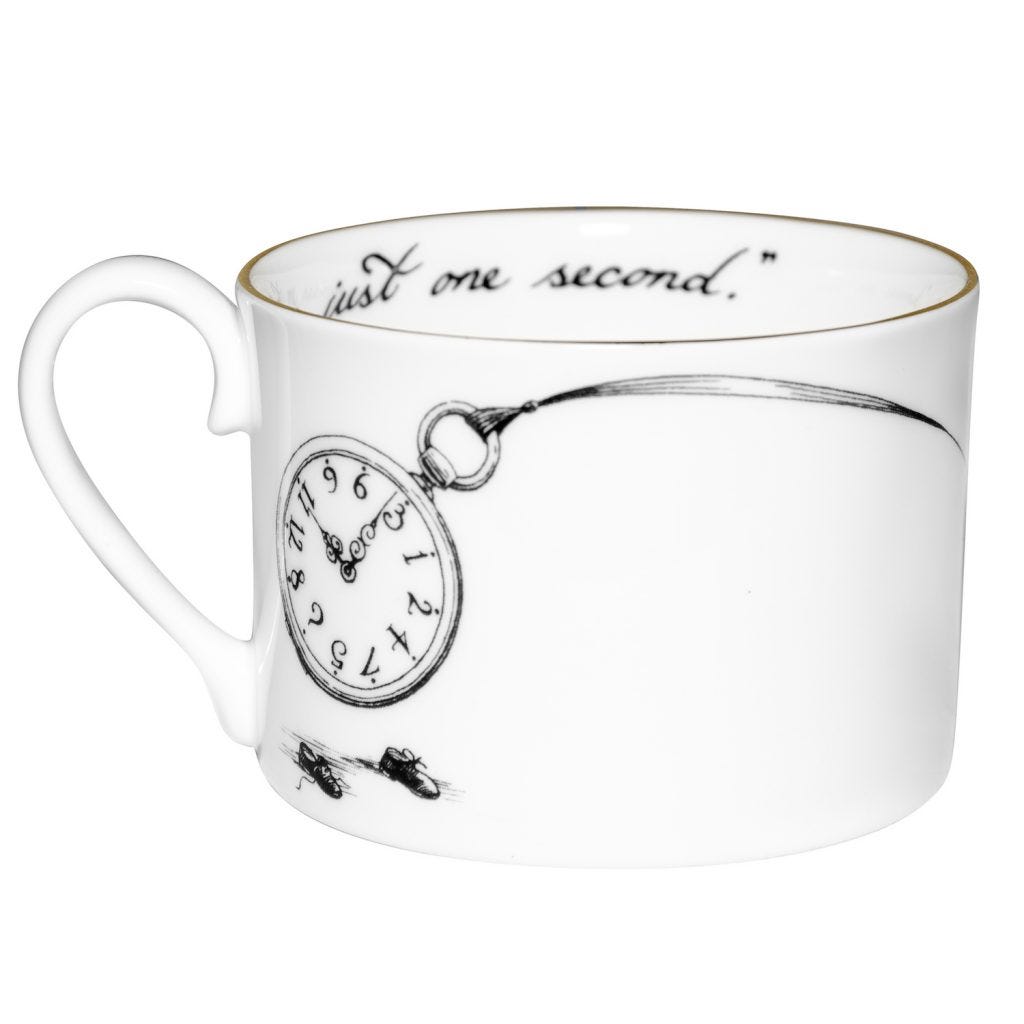 Rory Dobner Alice In Wonderland Mad Hatter Teacup & Saucer