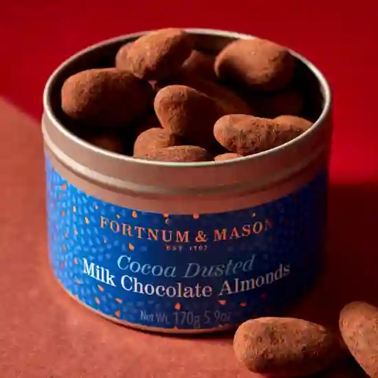 Cocoa Dusted Milk Chocolate Almonds, 170g product image