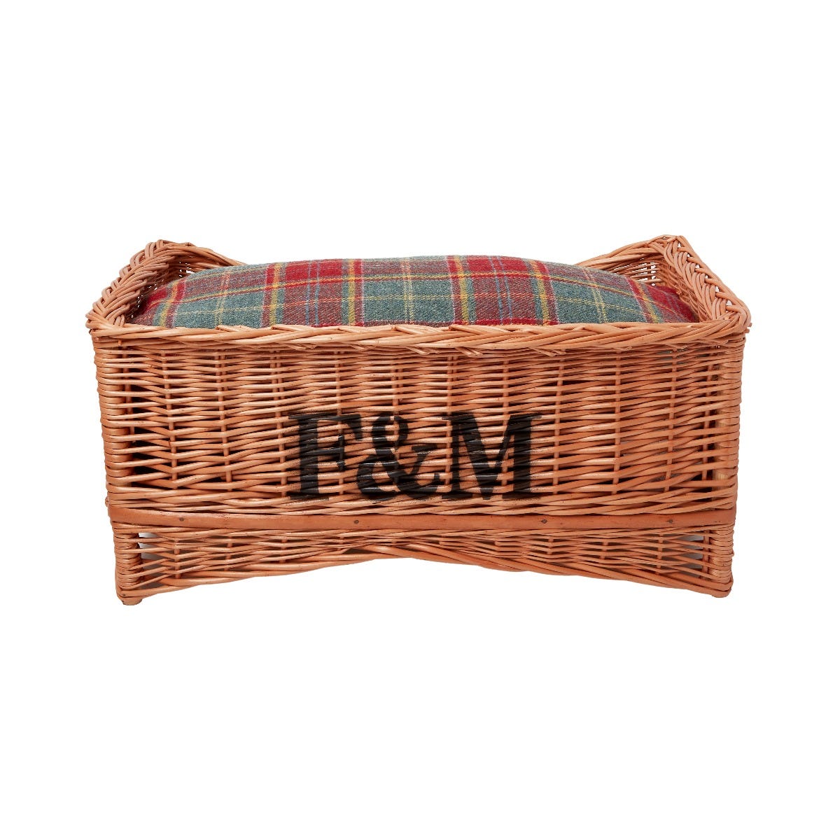 Wicker pet basket outlet