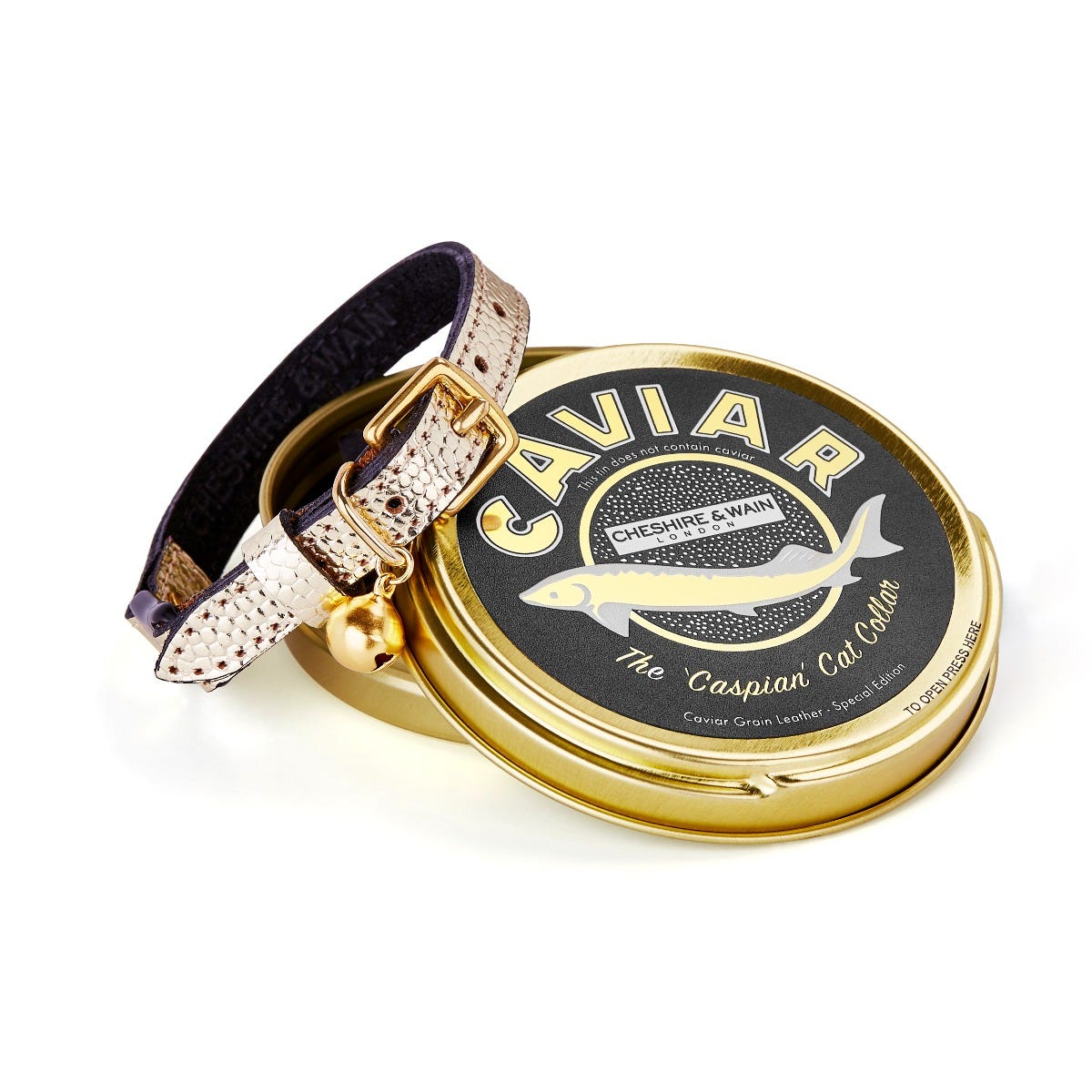 Cheshire and wain cat collar 2025
