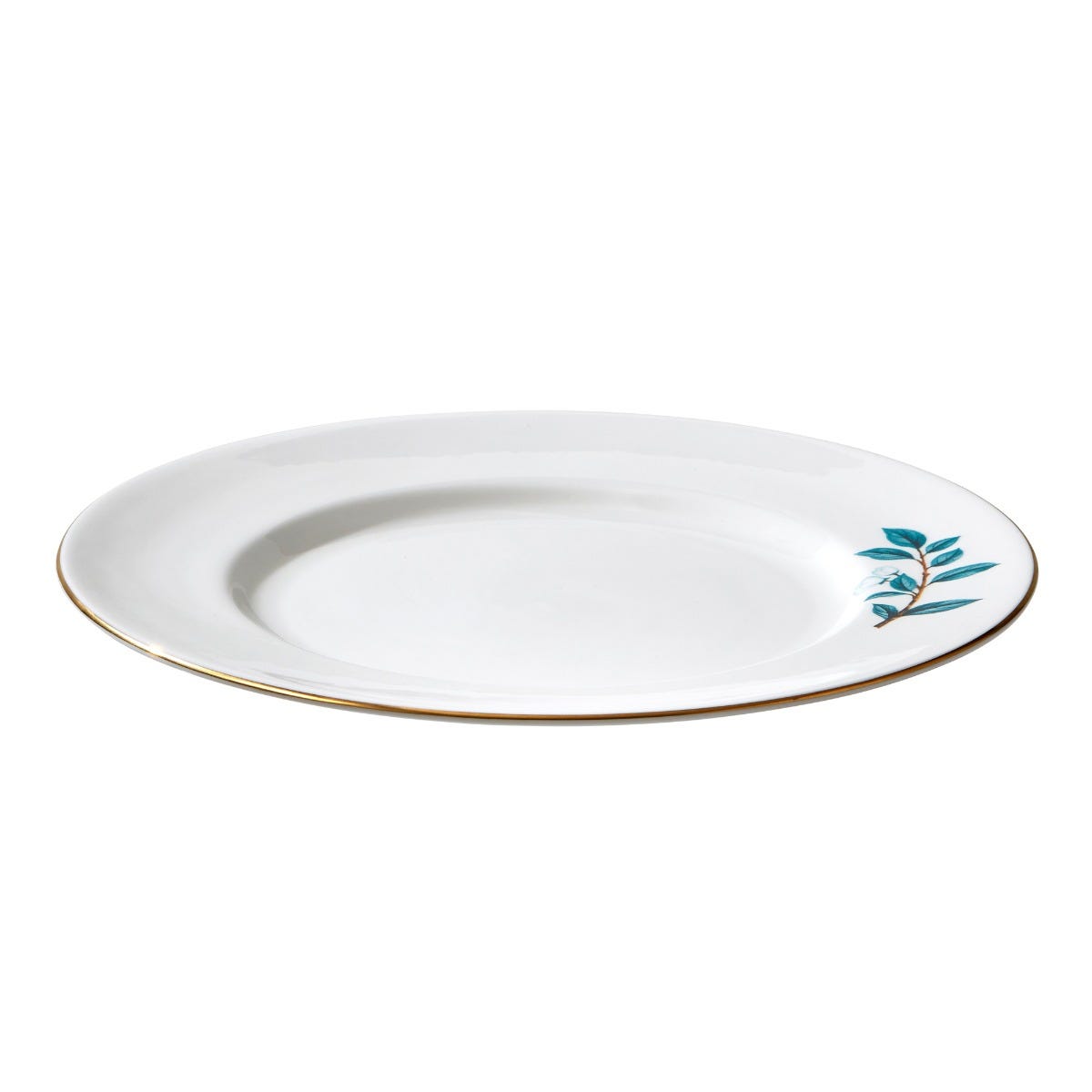 Fortnum's Camellia White Plate, Large