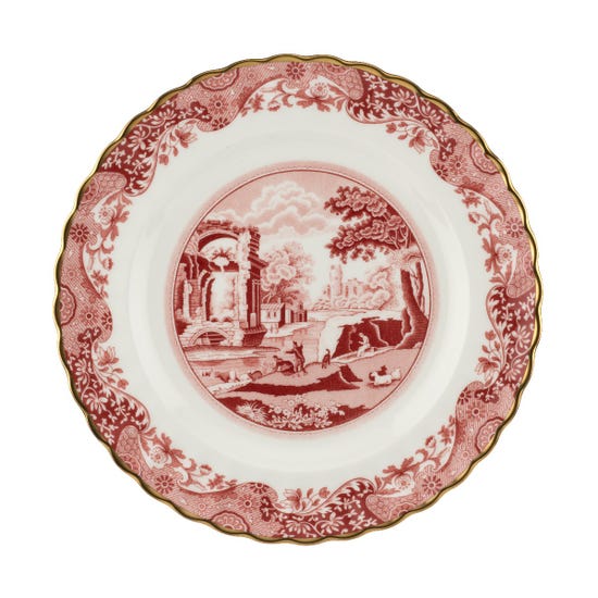 Spode 1770 Italian Dinner Plate, Cranberry product image