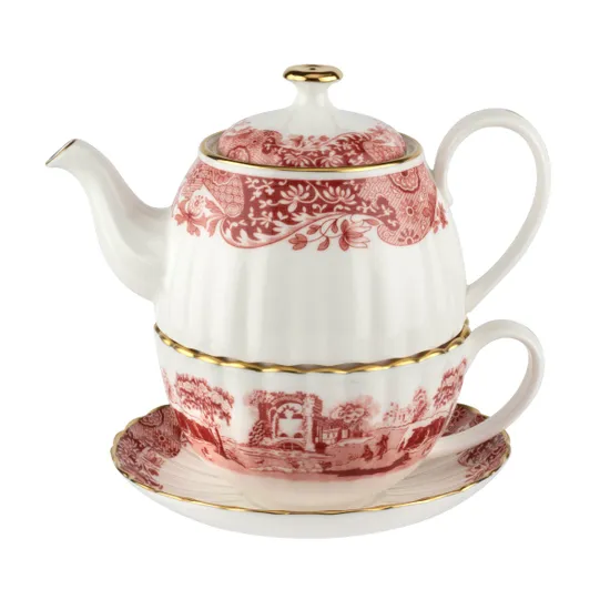 Spode 1770 Italian Tea for One, Cranberry product image