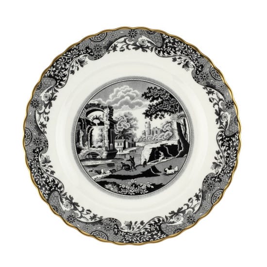 Spode 1770 Italian Dinner Plate, Black product image
