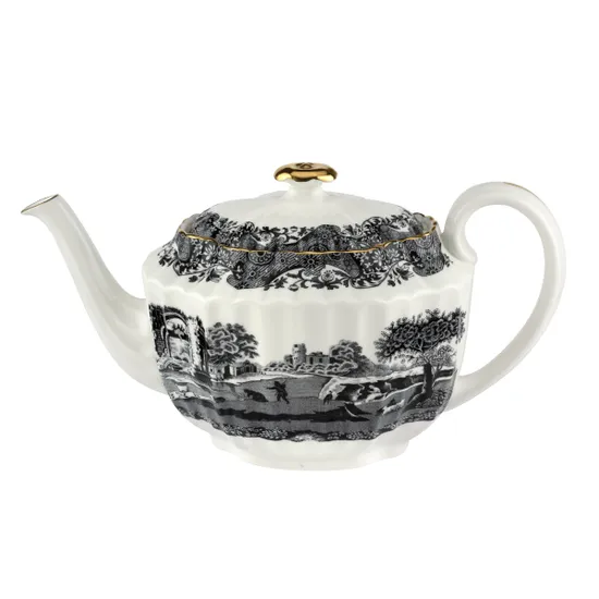 Spode 1770 Italian Large Teapot, Black product image