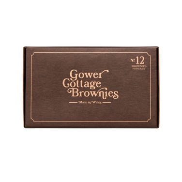 Gower Cottage Original Chocolate Brownies, 550g