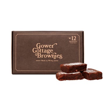 Gower Cottage Original Chocolate Brownies, 550g