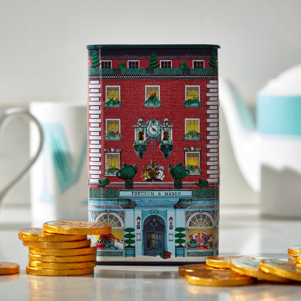 Piccadilly Milk Chocolate Coin Tin, 150g