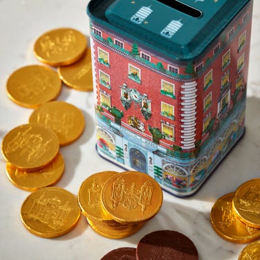 Piccadilly Milk Chocolate Coin Tin, 150g