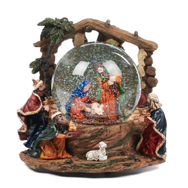 Nativity Scene Snow Globe