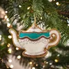 Fortnum's Teapot Embroidered Decoration