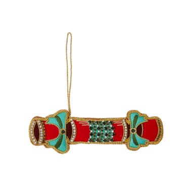 Fortnum's Cracker Embroidered Decoration