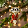 Fortnum's Cat Embroidered Decoration