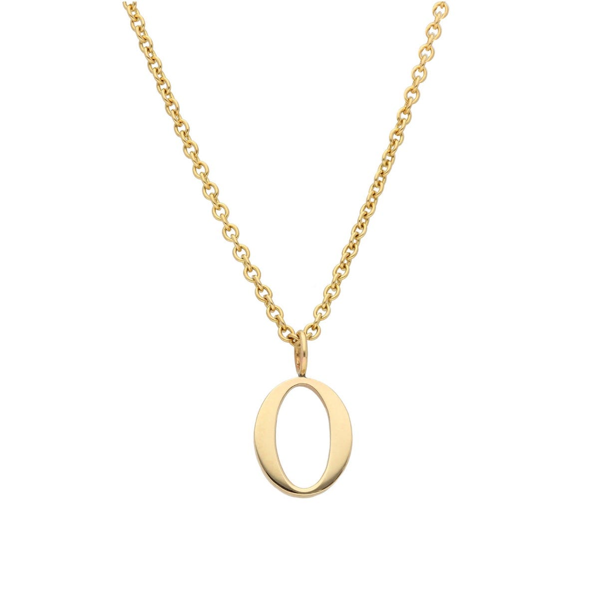 O initial necklace store