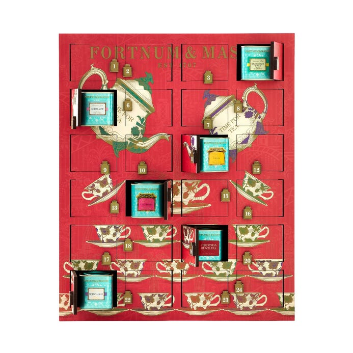 Fortnum’s Tea Filled Wooden Advent Calendar, 600g