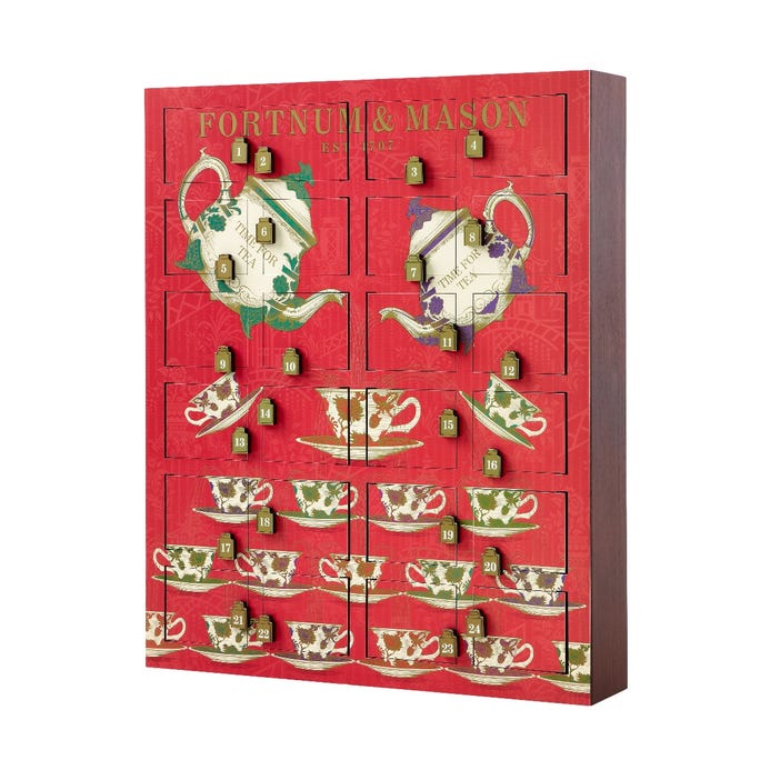 Fortnum’s Tea Filled Wooden Advent Calendar, 600g