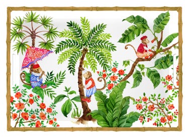 Les Jardins De La Comtesse Bali Serving Tray, Large