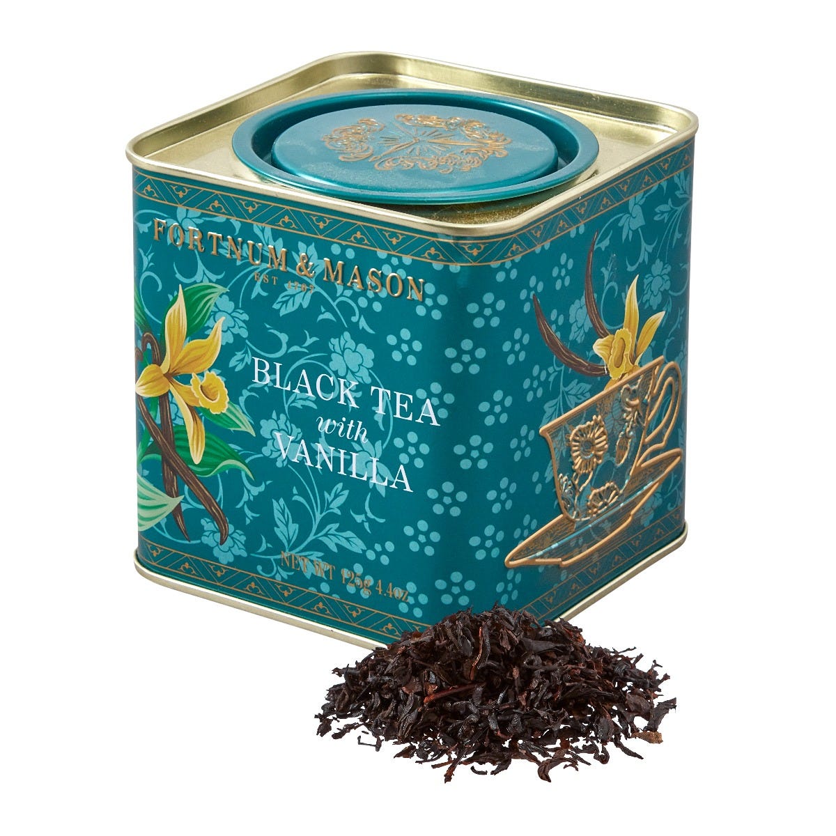 ランキング第1位 Black Tea with Vanilla, Loose Leaf Caddy, 125g 茶