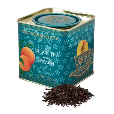 Black Tea with Peach, Loose Leaf Caddy, 125g
